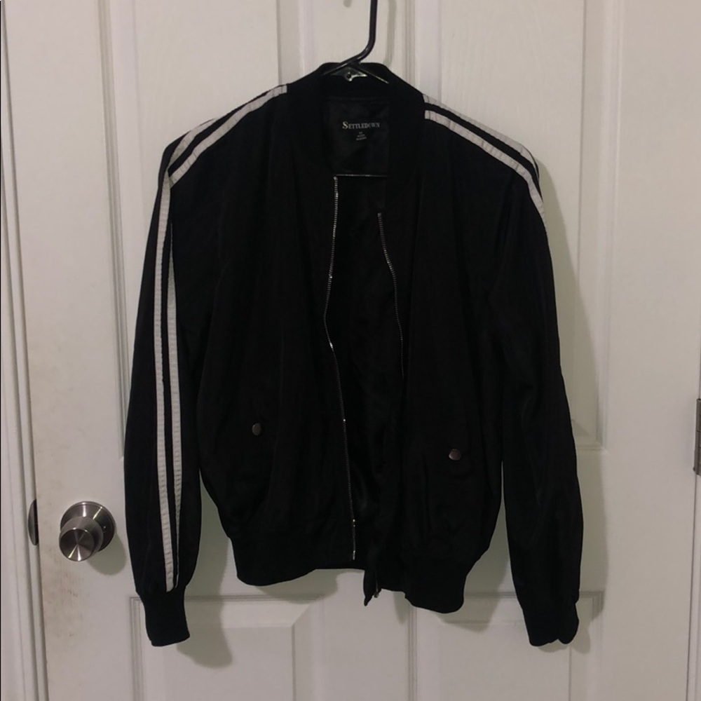 Striped bomber